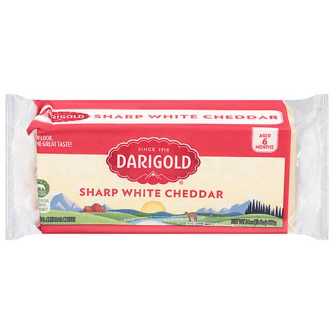 Darigold Cheese, Sharp White Cheddar 24 Oz | Packaged | Hames Corporation