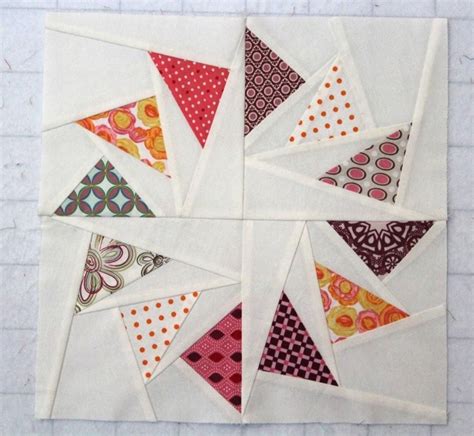 Flying Geese Quilt Block Pattern