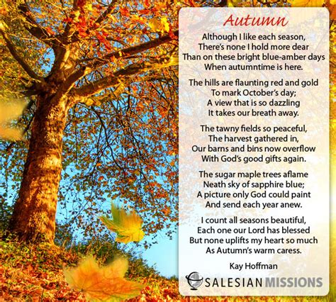 Autumn - Salesian Missions