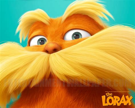 Lorax Funny Movie Wallpaper ~ Cartoon Wallpaper