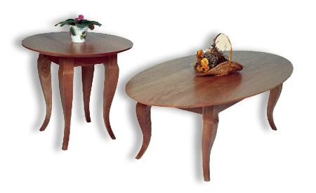 Cherrystone Furniture - French Oval Coffee Table