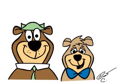 Yogi Bear and Boo-Boo Bear (Cartoon Buddies) by 4and4 on DeviantArt