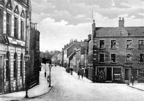 Tour Scotland: Old Photographs West High Street Forfar Scotland