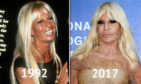 Donatella Versace before and after: Young Donatella's style compared to ...