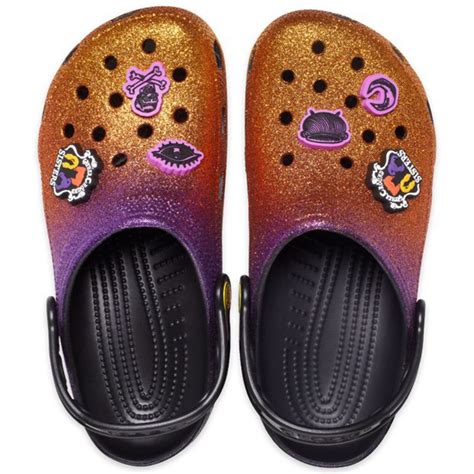 You Can Get ‘Hocus Pocus’ Crocs That Are Complete With an Ombré Glitter Design