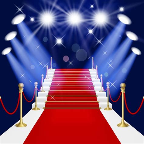 Red Carpet Hollywood Theme Party Decorations Photo Backdrop UK DBD-194 ...