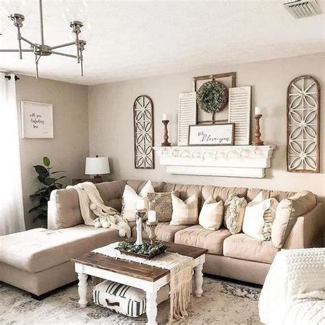 10+ Farmhouse Living Room Wall Ideas – HomeDecorish