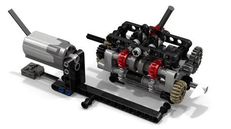 LEGO MOC 6-Speed Synchronized Gearbox by DGustafsson13 by DLuders | Rebrickable - Build with LEGO