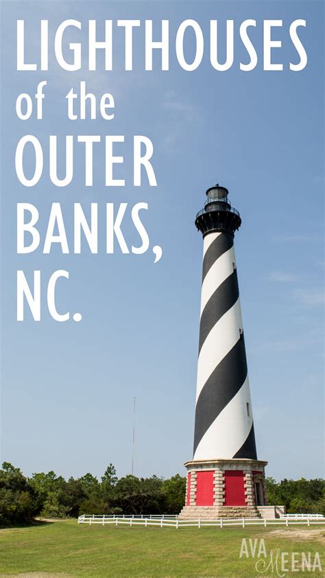 A Guide to the Outer Banks Lighthouses in North Carolina. | Outer banks north carolina vacation ...