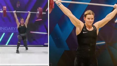 CrossFit Champion Laura Horvath Sets National Clean & Jerk Record to Win 2023 Hungarian ...