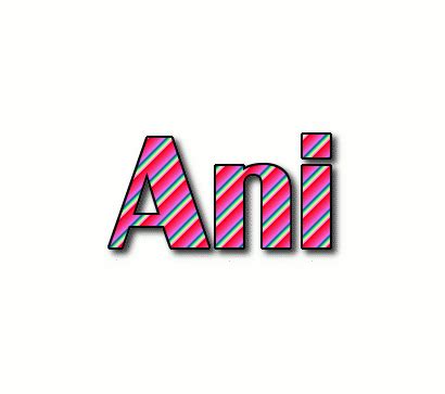 Ani Logo | Free Name Design Tool from Flaming Text