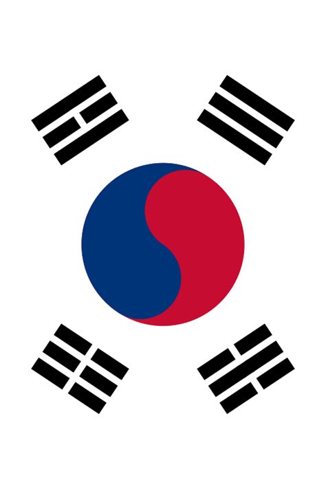 Imagenes De La Bandera De Corea Del Sur