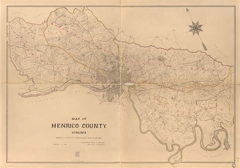 1901 Map of Henrico County, Virginia : r/Maps