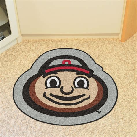 Boise State University Mascot Mat - "Bronco" Logo - Floor Rug - Area Rug