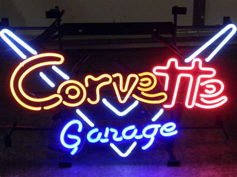 Corvette Garage Neon Sign for Sale at Auction - Mecum Auctions