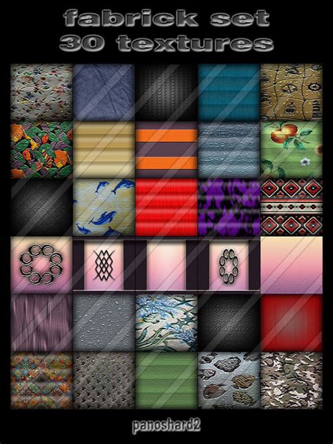 fabrick set 30 textures for imvu - panoshard2 imvu. fabrick set 30 ...