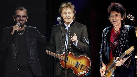 The historic mini-Beatles reunion in London also featured a member of The Rolling Stones ...