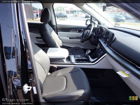 Gray Interior Front Seat for the 2023 Kia Carnival LX #144320992 ...