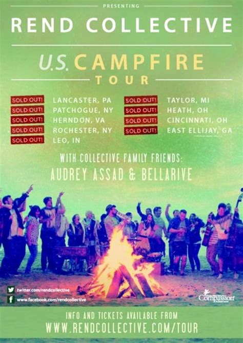 Rend Collective "Campfire" Tour Sparks Sold-Out Events Internationally ...