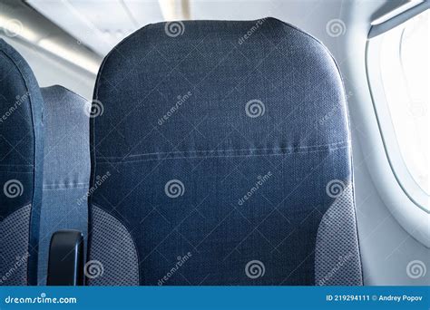 Airplane Window Seat. Economy Class Travel Stock Image - Image of board ...