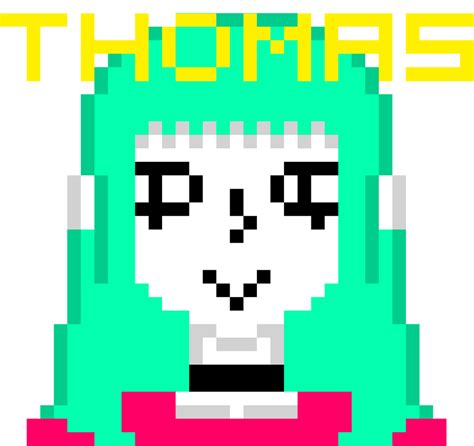 Thomas pixel art by Cappy-Thule on DeviantArt