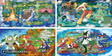 Pokemon: Every Generation's Stater Trio, Ranked