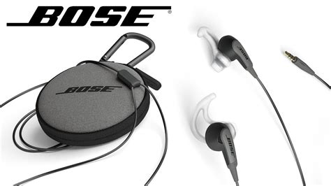 BOSE SoundSport in-ear headphone unboxing - YouTube