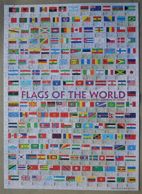 Jigsaw Puzzle Love: Flags Of The World