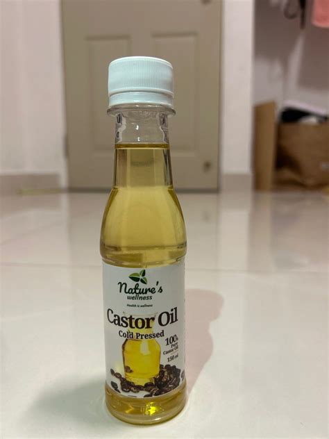 Pure Castor Oil 150ml, Beauty & Personal Care, Bath & Body, Body Care on Carousell