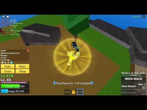 I REACHED NEW ISLAND AND GOT IRON MACE (ROBLOX BLOX FRUITS) - YouTube