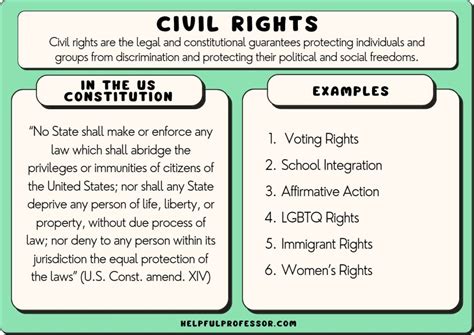 10 Civil Rights Examples (2024)