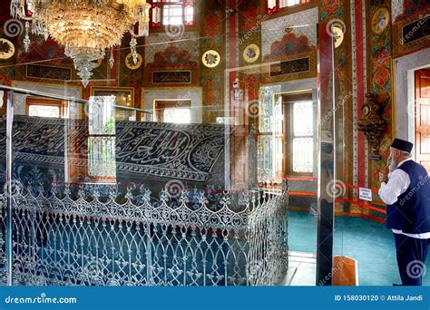 The Tomb of Sultan Mehmed II in the Fatih Mosque, Istanbul, Turkey ...