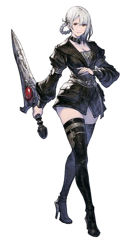 Kainé Alt Costume Artwork - NieR Reincarnation Art Gallery