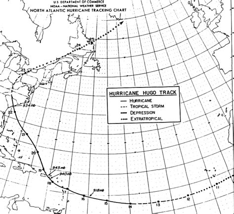 Hurricane Hugo - September 1989