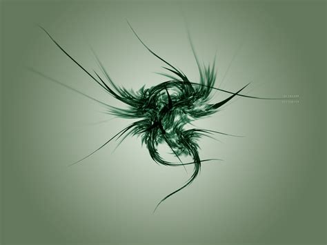 Emerald Swirl HD Wallpaper