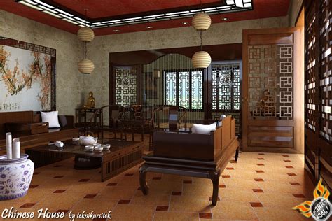 Chinese Living Room by teknikarsitek on DeviantArt