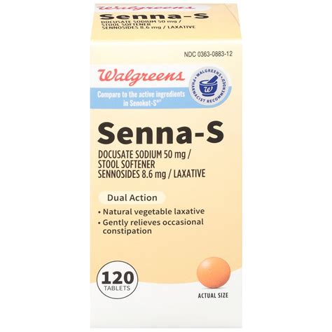 Walgreens Senna-S Tablets | Walgreens