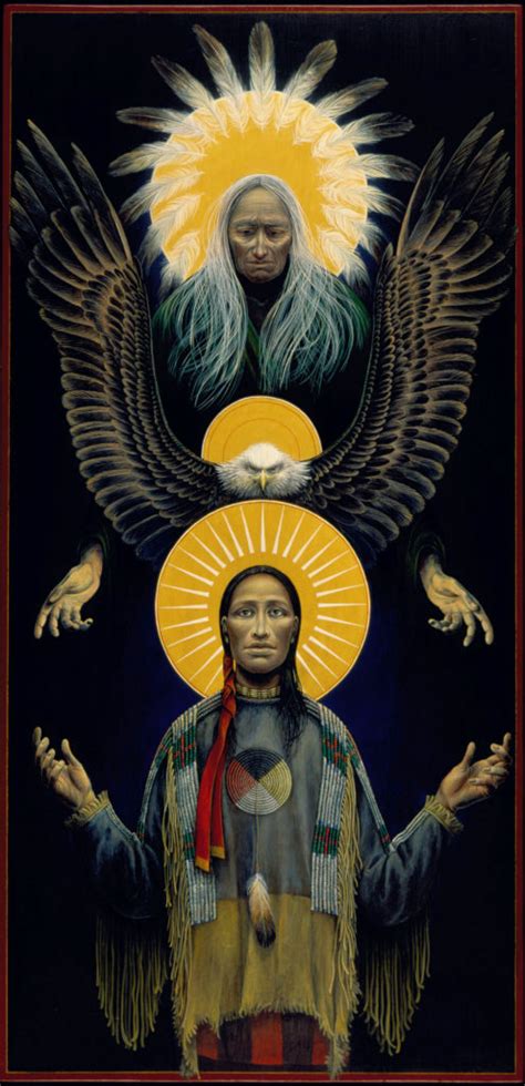 See the Catholic trinity painted in Native American art - Catholic Extension Society