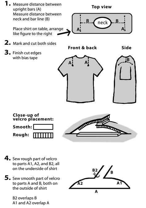 Appendix IV: Halo vest clothing adaptation patterns | University of ...