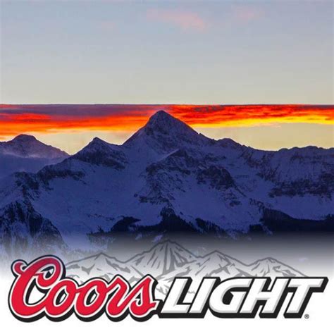 Coors Light Mountain Logo - LogoDix