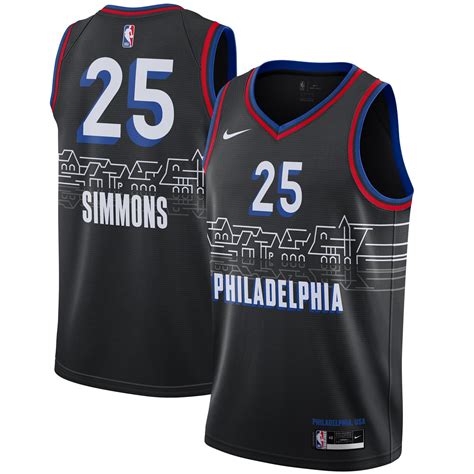 Sixers Jerseys 2024 - Dell Moreen