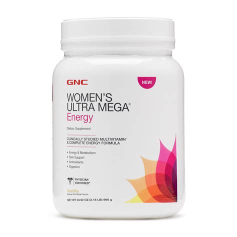 Women's Ultra Mega® Energy - Vanilla Vanilla | GNC