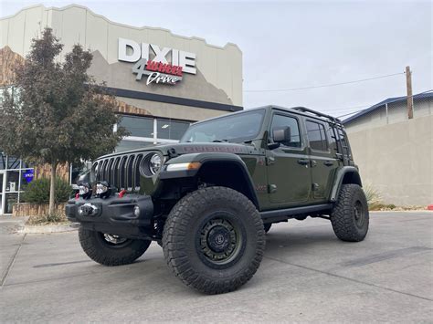 OD Green Rubicon JL Custom Jeep Build | Dixie 4 Wheel Drive