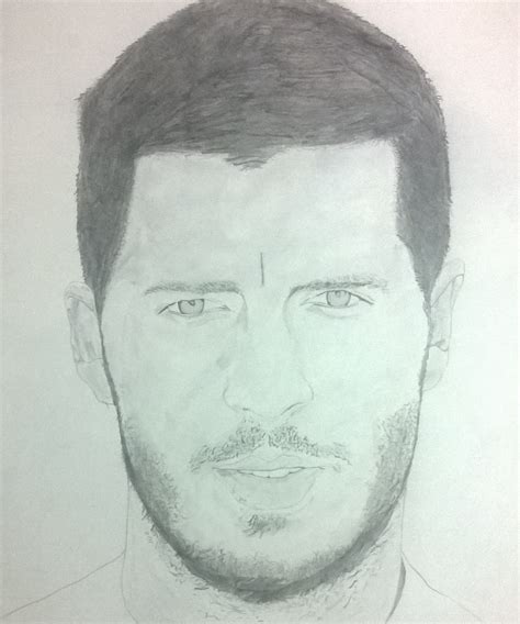 KENNYVINCI: PENCIL SKETCH OF EDEN HAZARD