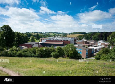 William Brookes school Much Wenlock Shropshire Stock Photo - Alamy