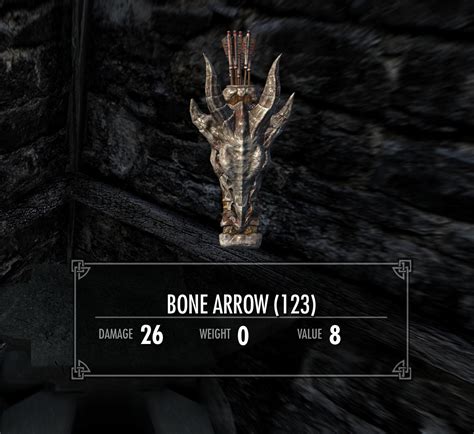 Bone arrow crafting : r/skyrim