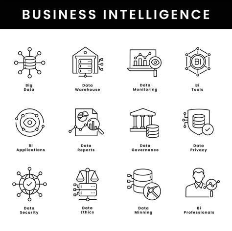 Business Intelligence Icons - A Set of High-Quality Icons for Business ...