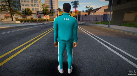 Male Random Tracksuit 218 Squid Game for GTA San Andreas