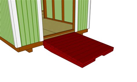 How to build a shed ramp | HowToSpecialist - How to Build, Step by Step ...