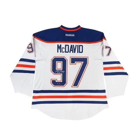 Connor McDavid Signed Edmonton Oilers Jersey (UDA COA) | Pristine Auction